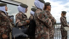 Speciální protiteroristická jednotka jordánské armády sloená z en na Dnech...