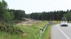 U Borku u� se dálnice D3 staví.