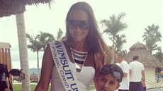 aneta Huíková se v listopadu zúastní Swimsuit USA World Finals, kde bude...