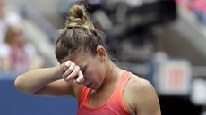 NEDAÍ SE. Simona Halepová v semifinále US Open.