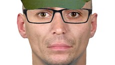 Identikit mu�e, který m�l p�epadnout po�tu v �ernilov� na Hradecku.