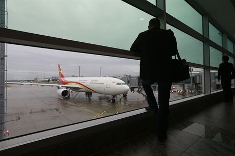 První pímý spoj z Pekingu ínské letecké spolenosti Hainan Airlines pistál v Praze letos na konci záí.