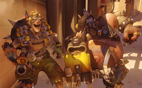 Roadhog a Junkrat v Overwatch