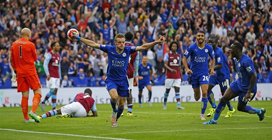 HVZDA. Jamie Vardy z Leicesteru je pekvapiv nejlepím stelcem anglické ligy. A pomalu získává pevné místo i v reprezentaci.