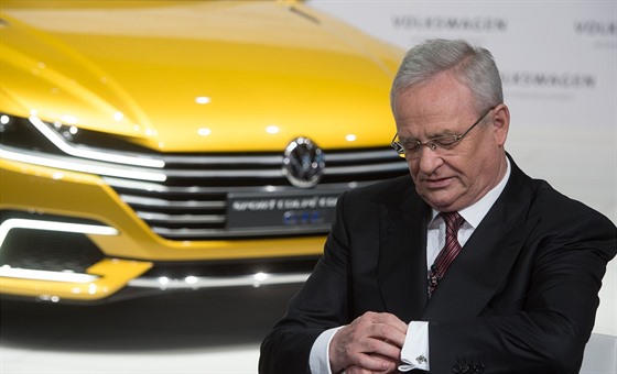 Odcházející éf Volkswagenu Martin Winterkorn.