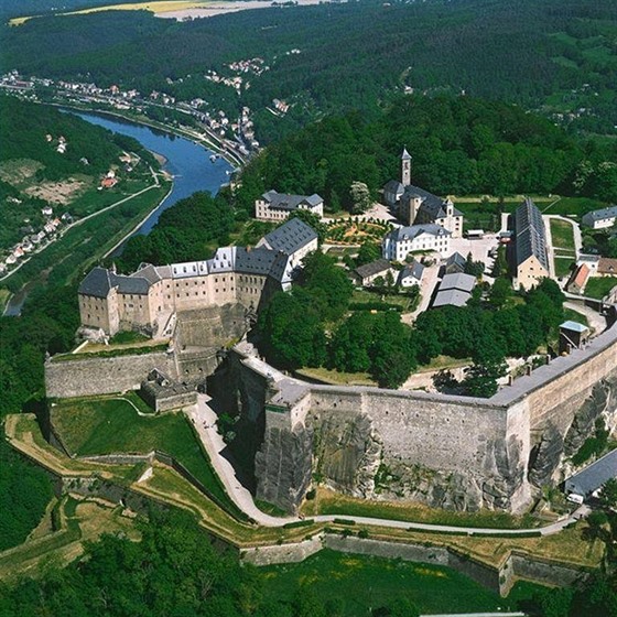Pevnost Königstein.