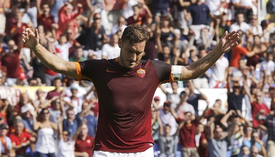 ÍMSKÝ HRDINA. Francesco Totti je legendou AS ím. Za klub dal u 300 gól, nikdo 