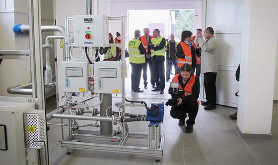 Modernizovaná úpravna vody v Plzni už je ve zkušebním provozu. (29. září 2015)