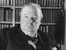 Winston Churchill na snímku z roku 1940