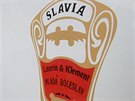 První výrobky pán Laurina a Klementa nesly znaku Slavia.