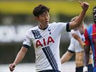 Jihokorejec Son Heung-Min piel do Tottenhamu z nmeckého Leverkusenu na konci...