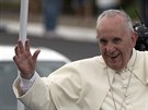 Pape Frantiek piletl v sobotu na Kubu.