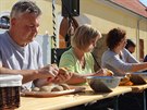 Slavnosti brambor v Byst�ici nad Pern�tejnem.