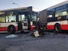 Nehoda autobus na obratiti Kaerov.