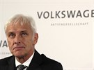 Novým éfem Volkswagenu se stal Matthias Müller (25. záí 2015).
