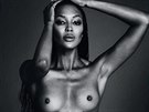 Naomi Campbellová v rámci kampan vystavila na Instagramu svou nahou fotku....