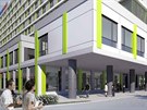 Takto by ml vypadat nov pavilon chirurgie v arelu Fakultn nemocnice v Plzni...