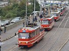 Pohyb mazací tramvaje mete sledovat na internetu