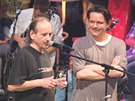 Michal Malátný a Vlasta Redl na akustickém koncertu Chinaski