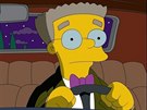 Montgomery Burns a Waylon Smithers ze seriálu Simpsonovi