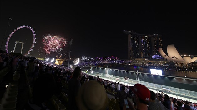 Velká cena Singapuru 2015.