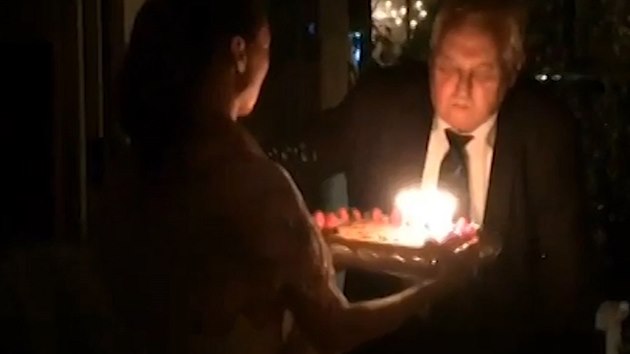 Zeman slavil narozeniny v ruské restauraci v New Yorku