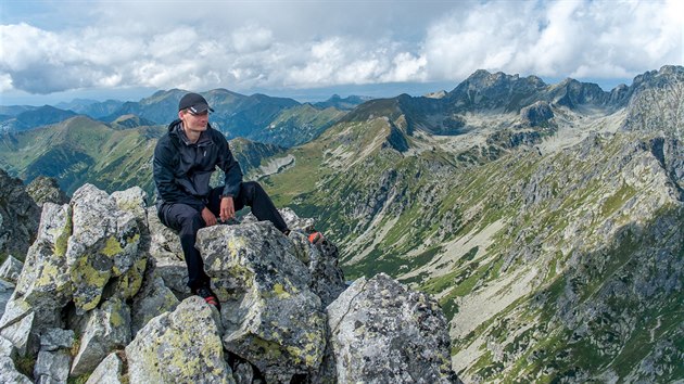 Outdoorov obleen z Lidlu jsem testoval a na vrcholcch hor.