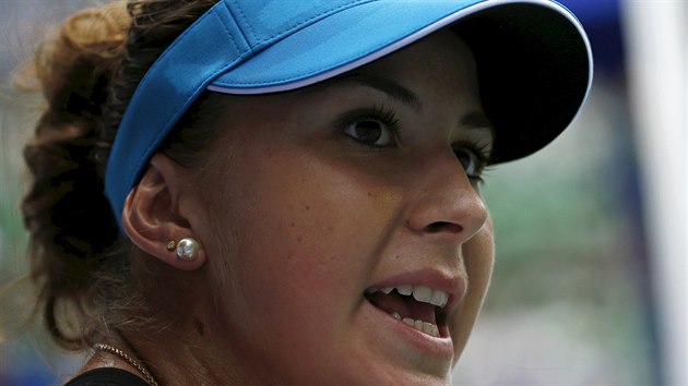 Belinda Bencicov ve finle tokijskho turnaje Pan Pacific Open