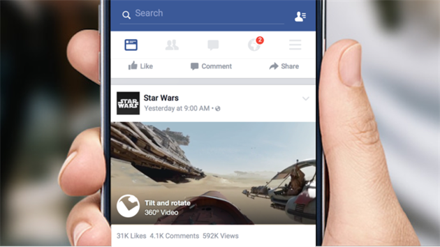 Facebook nabz 360 videa