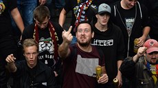 S IQ to tam nebude tak horký....Fanou�ci Sparty p�ed derby se Slavií.