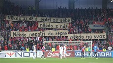 Plze�tí fandové podpo�ili obránce Davida Limberského, který nebude kv�li...