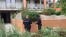Policie zasahuju u úmysln zapáleného bytu v Máslov ulici v praských...