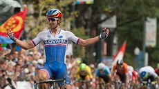 Slovenský cyklista Peter Sagan vyhrál v Richmondu mistrovství svta.