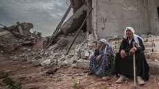 Jsou sta�í, p�i�li o v�echno, vrátili se - �astý obraz z Kobani. M�sto jej pro...