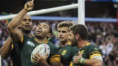 Jihoafrický ragbista Bryan Habana patí k nejvýznamnjím postavám svého sportu. Potvrdil to i te, kdy na MS vyrovnal rekord v potu poloených ptek.