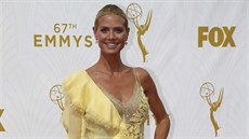 Heidi Klumová na cenách Emmy 2015