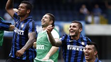 Jásot fotbalistů Interu Milán.