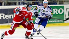 Momentka z utkání Brno - Olomouc.