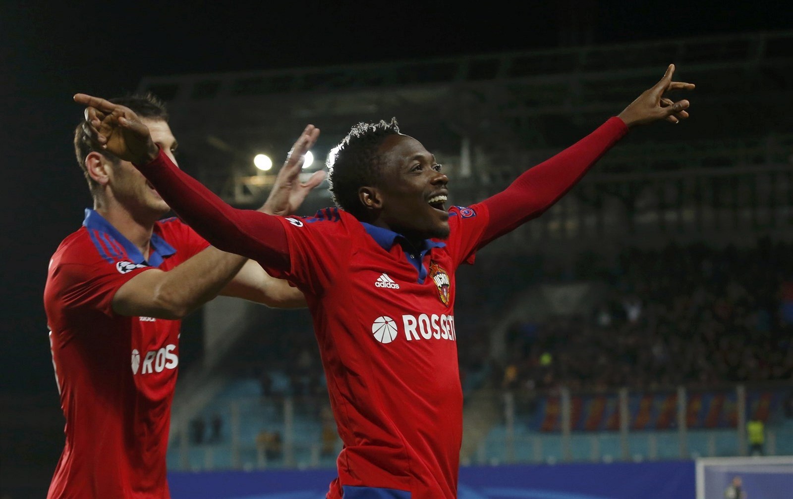 VZH�RU DO LEICESTERU. Ahmed Musa, úto�ník CSKA Moskva, který dával góly i proti Spart�, se z�ejm� bude st�hovat do Leicesteru.