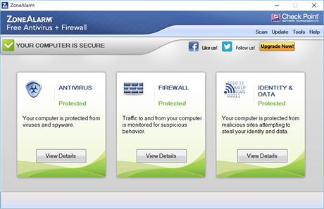 ZoneAlarm Free Firewall