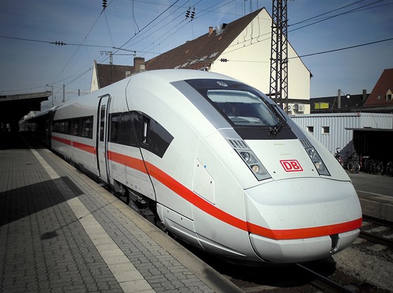 Nové vlaky, které začal Siemens už nasazovat v provozu na německé síti...