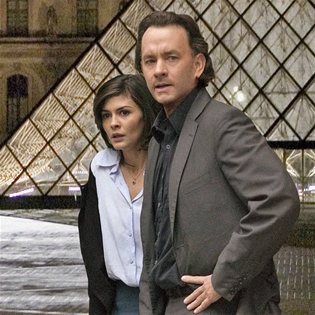 Audrey Tautou a Tom Hanks ve filmu �ifra mistra Leonarda