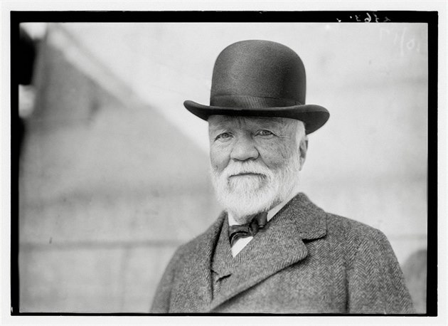 Carnegie pohádkov� zbohatl na americké ob�anské válce.