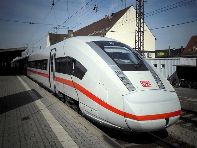 Nové vlaky, které zaal Siemens u nasazovat v provozu na nmecké síti...