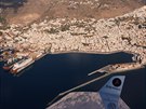 Pístav a msto Ermoupoli, ostrov Syros