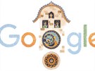 Doodle, kterým google.com 9. íjna 2015 pipomíná 605. výroí první písemné...