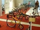 Historické bicykly - to je název výstavy, ji je mono zhlédnout v nákupním...