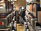 V ostravské vdecké knihovn mají pes 600 tisíc knih (6. íjna 2015).