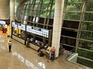Inspirace pro Prahu: Pímo uprosted terminálu na letiti v malajsijském Kuala...
