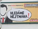 Billboard Strany soukromn�k� v Otrokovic�ch.